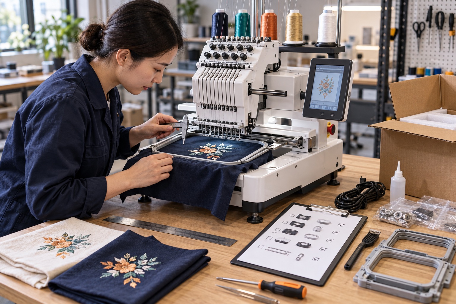 Embroidery Machine Factory Inspection Checklist