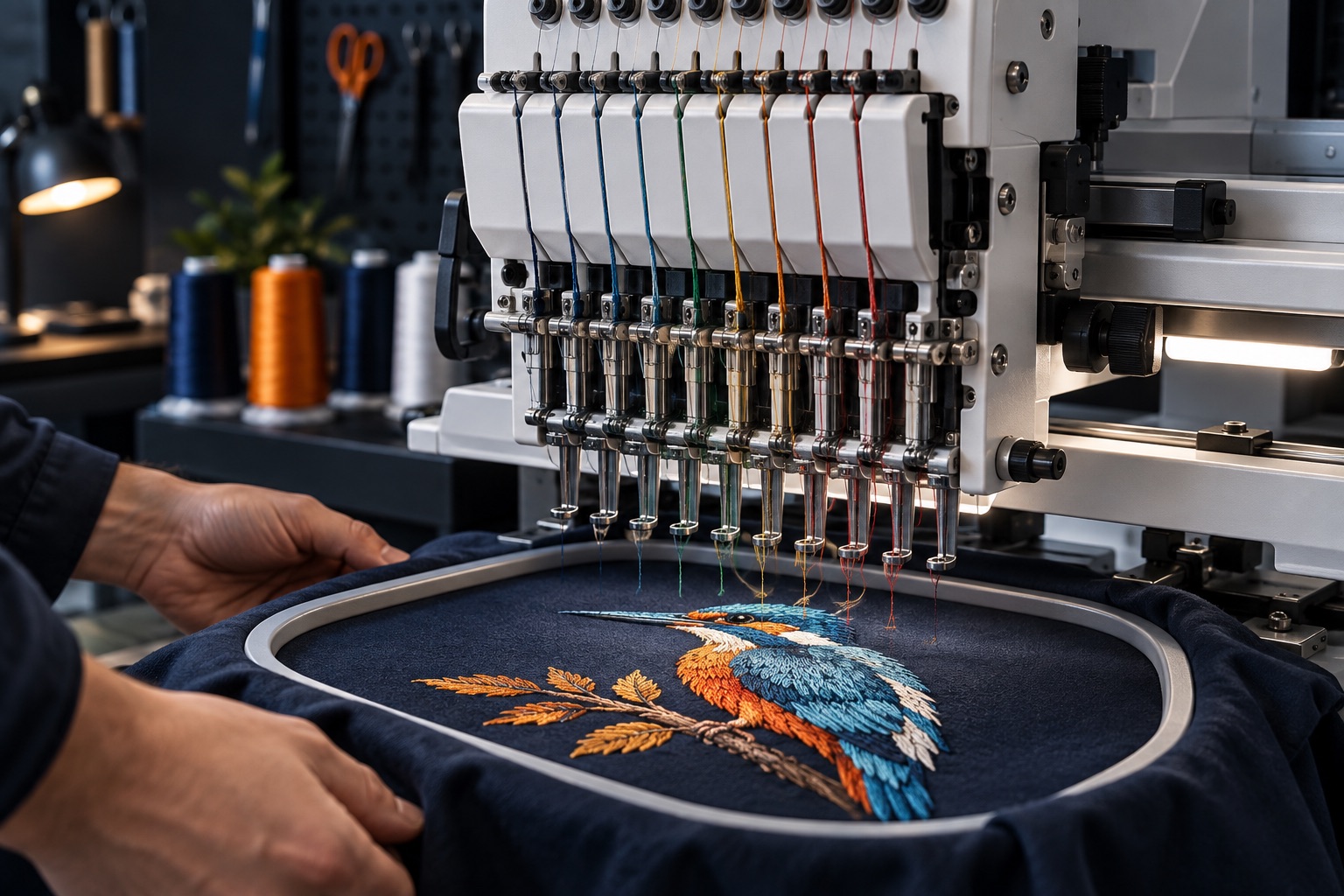Embroidery Machine Needle Count Explained