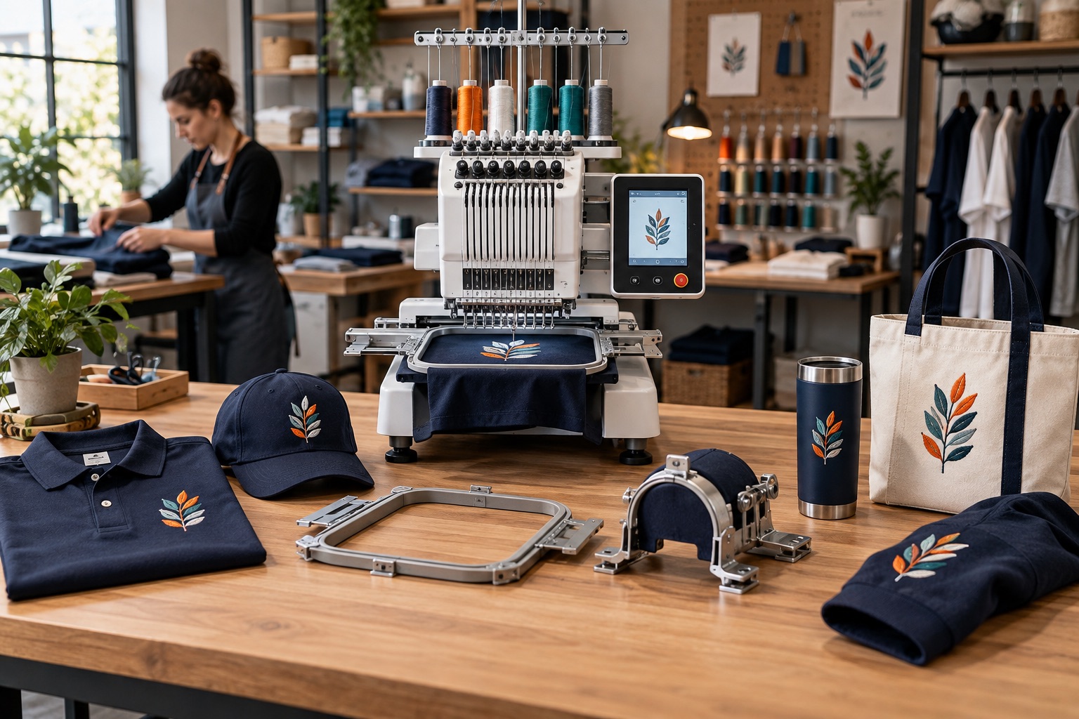 Flat, Cap and Tubular Embroidery Explained